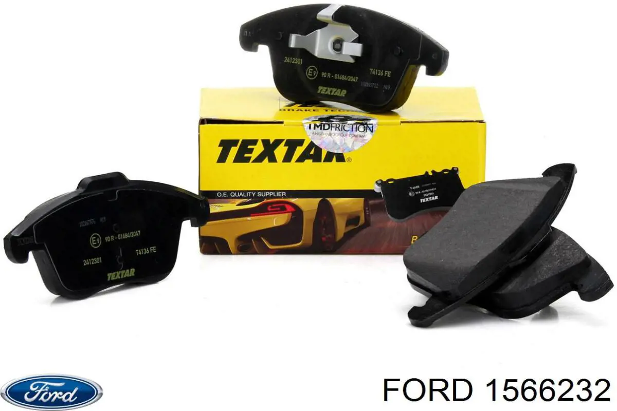 Купити 1566232 Ford Колодки гальмівні передні, дискові