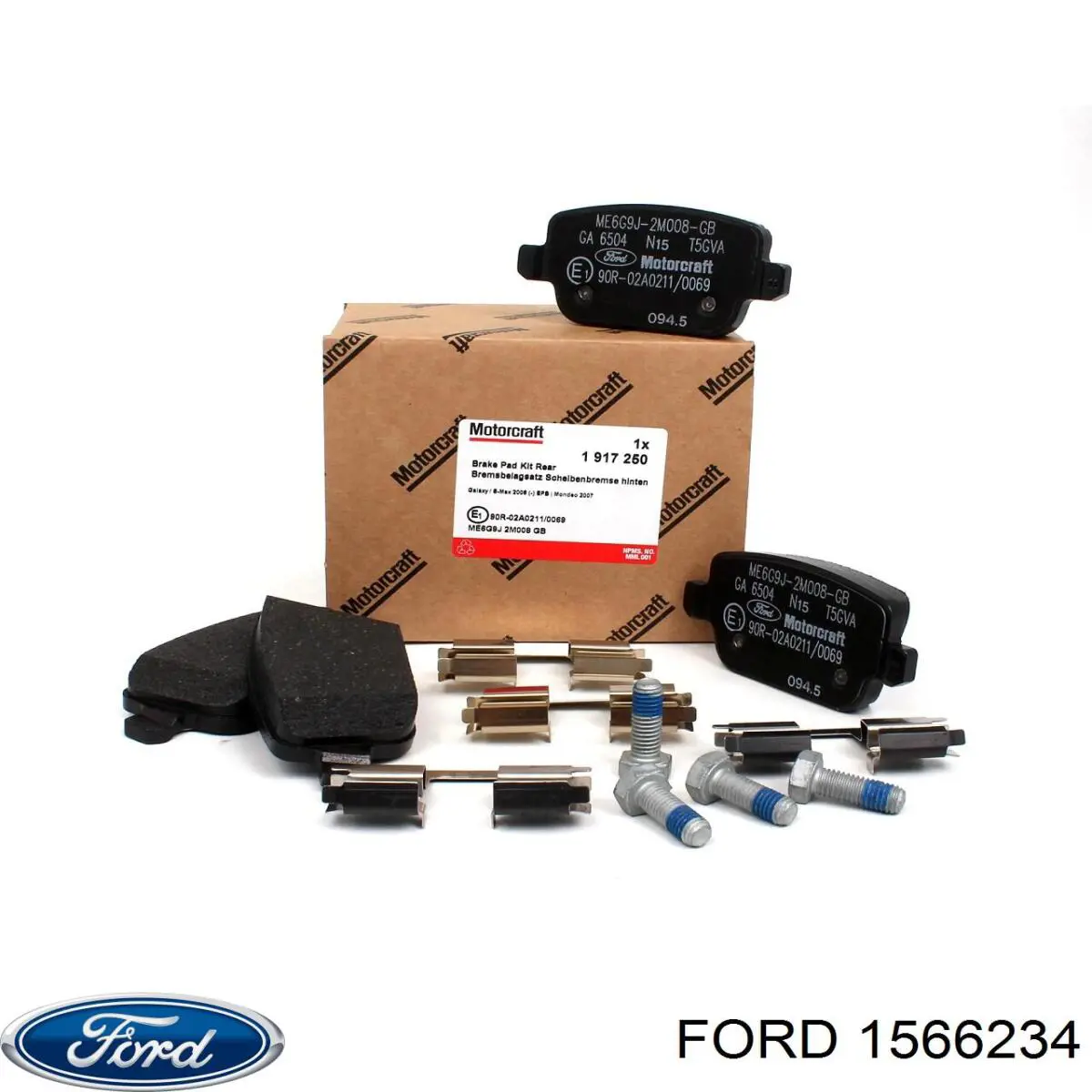 Купити 1566234 Ford Задні колодки