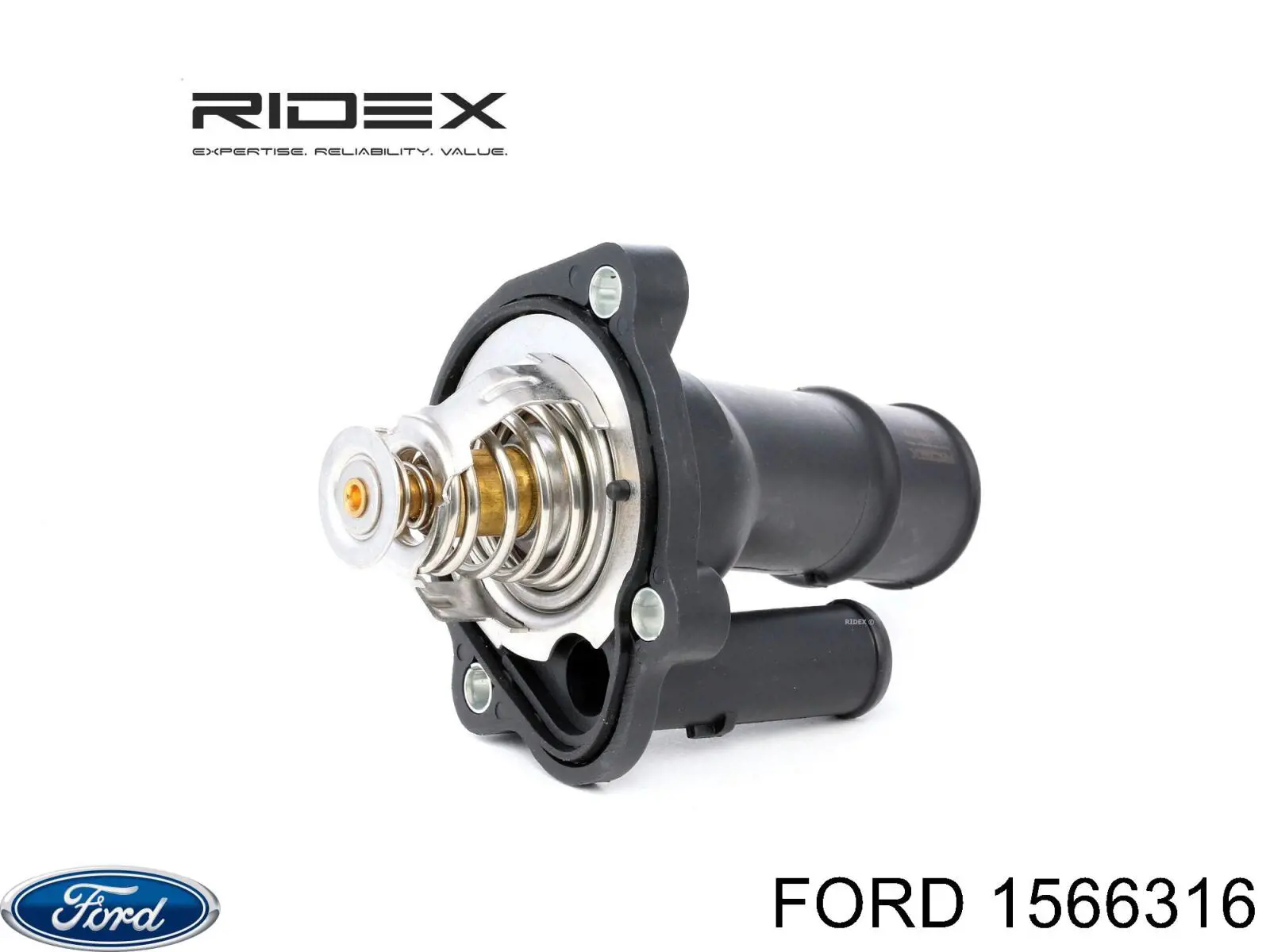Купити 1566316 Ford Термостат в корпусі