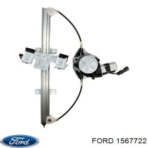 Механізм склопідіймача дверей передніх, правих Ford 1567722 ціна, від 27.03 USD