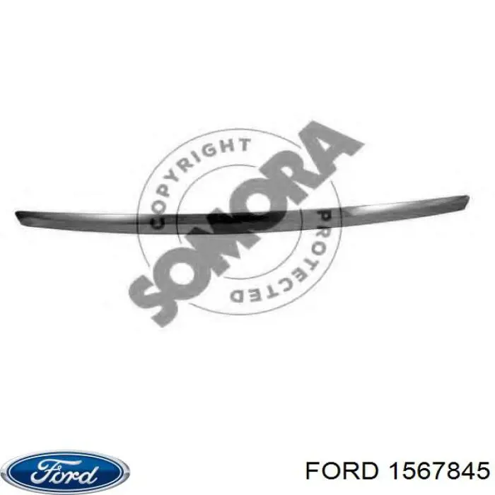 Молдинг капота Signeda PFD07293MA ціна, від 9.38 USD