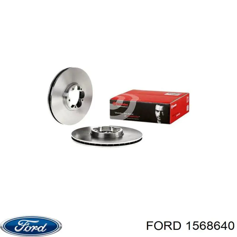 Купити 1568640 Ford Ротор гальмівний