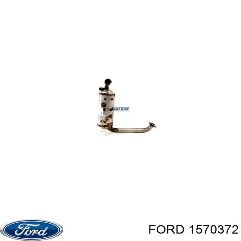 Купити 1570372 Ford Перетворювач відпрацьованих газів