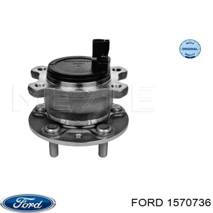 1570736 Ford Маточина задня
