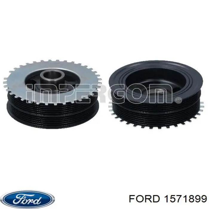 Купити 1571899 Ford Шків колінчастого вала