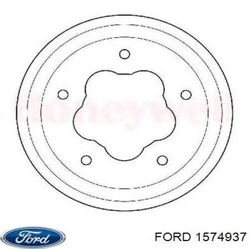 Фара права 1574937 Ford