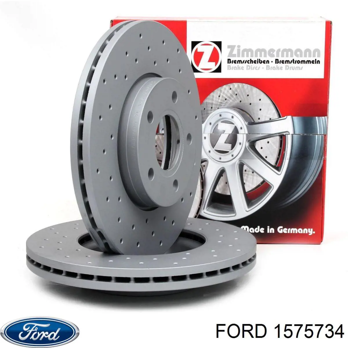 Гальмівні диски передні 1575734 Ford