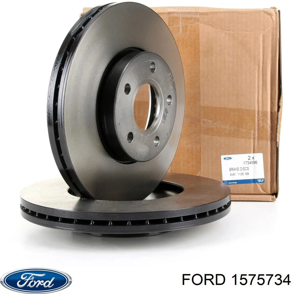 Диск переднього гальма Ford 1575734 ціна, від 42.17 USD