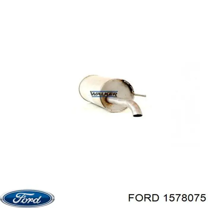 Глушник, задня частина Ford 5N115K244KB