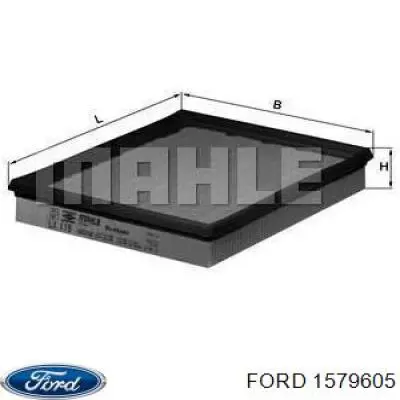Елемент повітряного фільтра Ford 1579605 ціна, від 4.48 USD