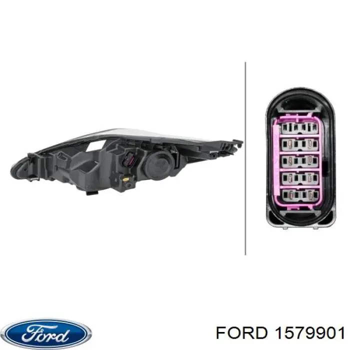 Фара правая Ford 1579901 ціна, від 101.54 USD