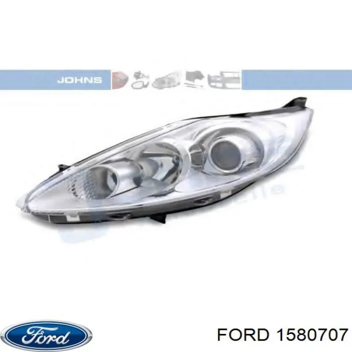 1580707 Ford Фара дальнього світла в зборі