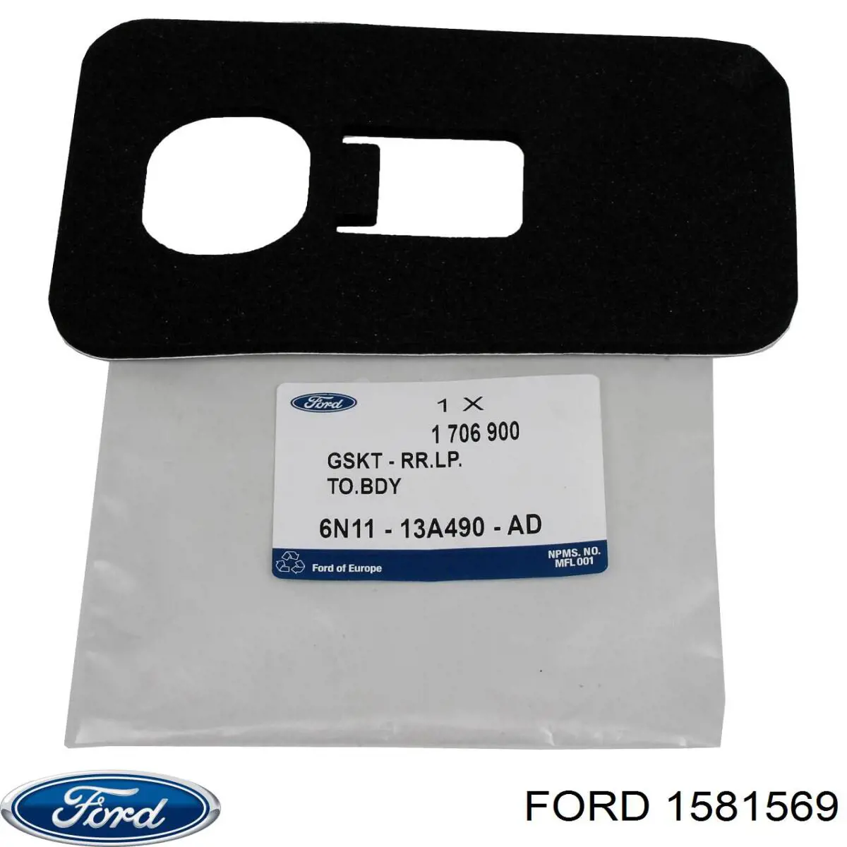 Плата заднього ліхтаря, контактна Ford 1581569 ціна, від 77.11 USD