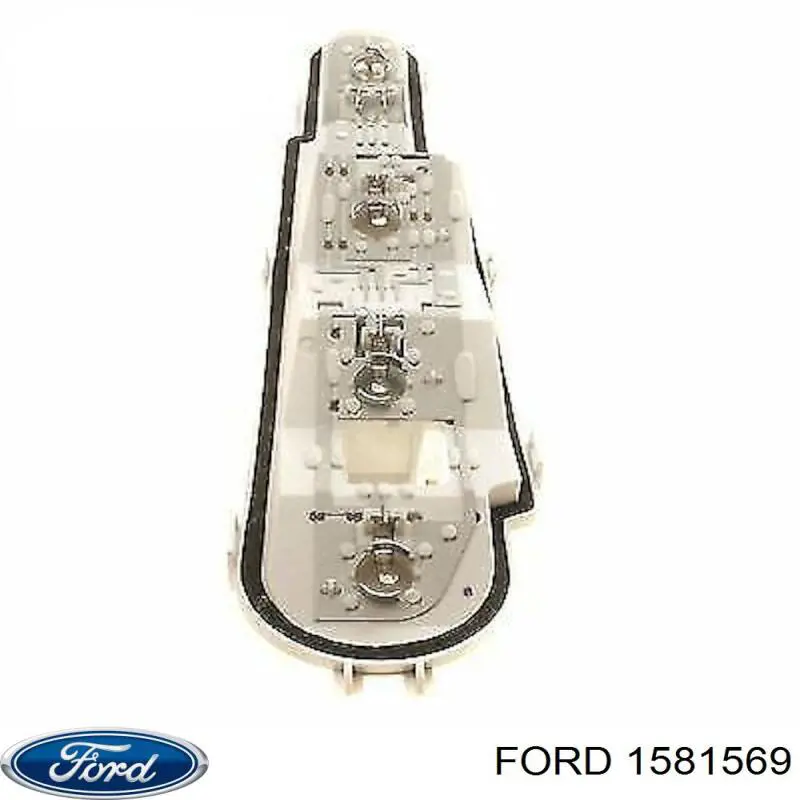 1581569 Ford Плата заднього ліхтаря, контактна