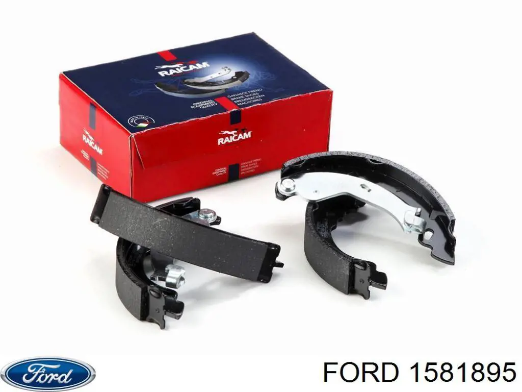 Гальма робочі задні ножні і гальмівні барабани Ford 1581895