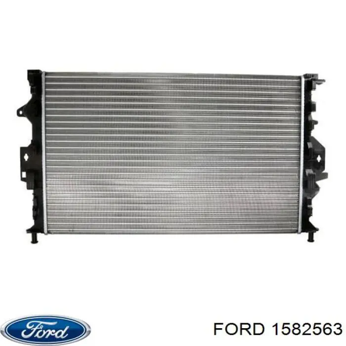 1582563 Ford радіатор охолодження двигуна