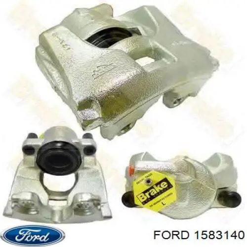 1583140 Ford Супорт гальмівний, передній, лівий