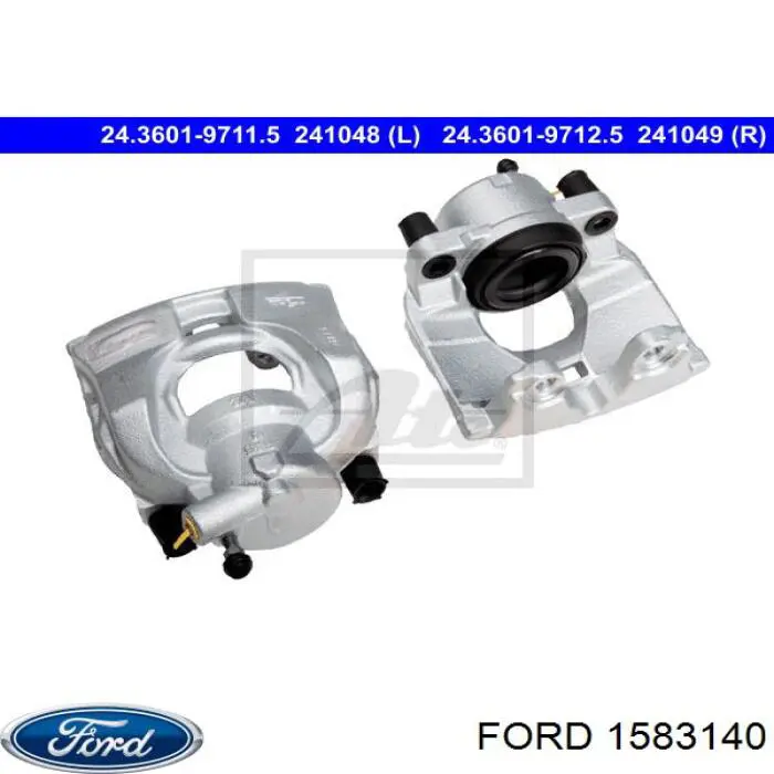 Супорт гальмівний передній лівий Ford 1583140 ціна, від 21.25 USD