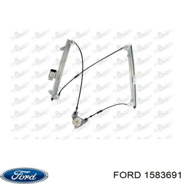 1583691 Ford механізм склопідіймача двері передньої, лівої