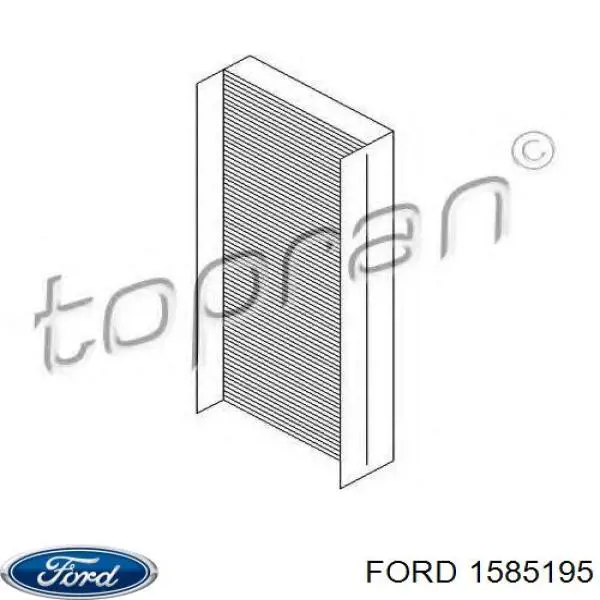 Купити 1585195 Ford Фільтр салону вугільний
