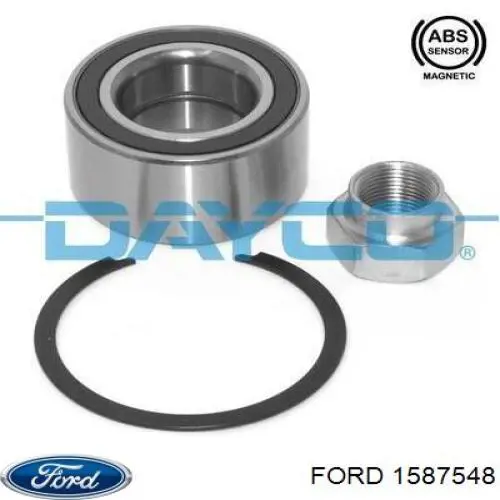 Купити 1587548 Ford Підшипник ступиці передньої