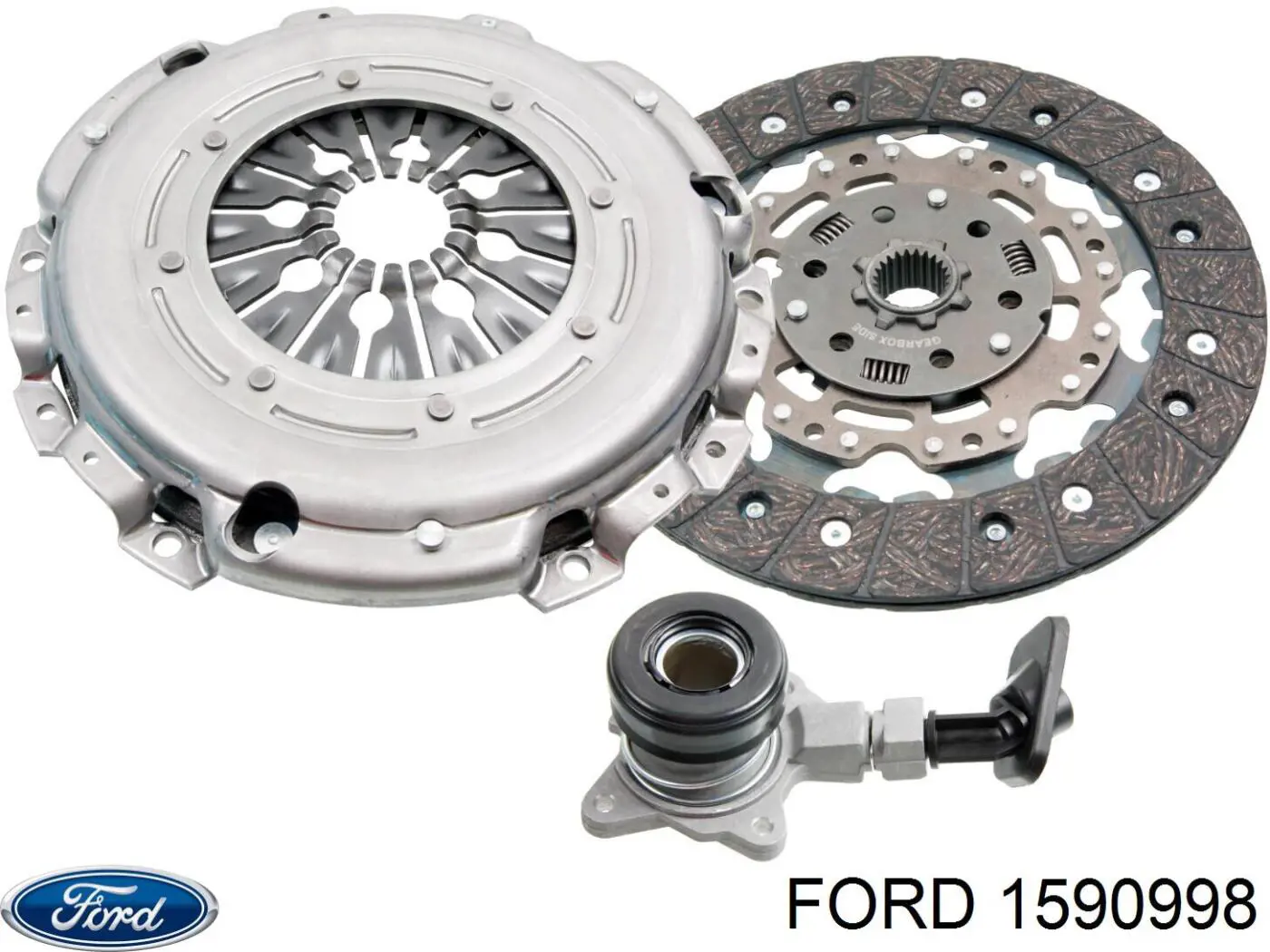 Купити 1590998 Ford Робочий циліндр зчеплення в зборі з витискним підшипником