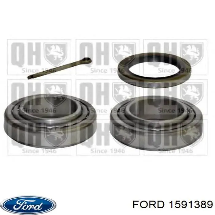 Купити 1591389 Ford Підшипник задньої ступиці
