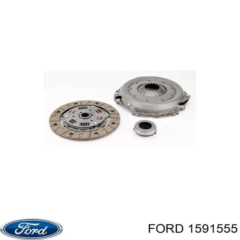1591555 Ford диск зчеплення