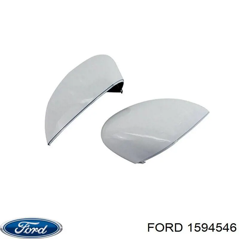 Купити 1594546 Ford Накладка/кришка дзеркала заднього виду, ліва