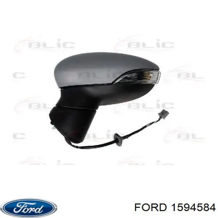 Ліве бічне дзеркало Ford 1594584 ціна, від 50.63 USD