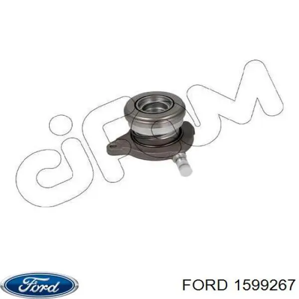 Робочий циліндр зчеплення в зборі з витискним підшипником 1599267 Ford