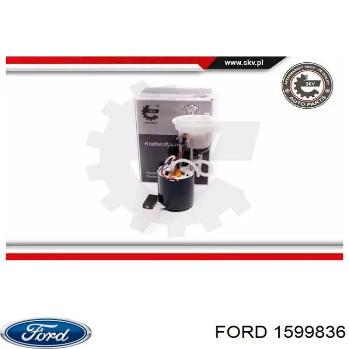 Купити 1599836 Ford Насос занурювальний в баці