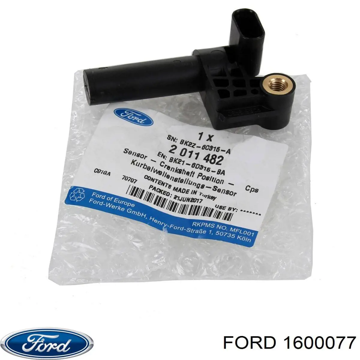 Датчик тиску вихлопних газів Ford 1600077 ціна, від 25.51 USD
