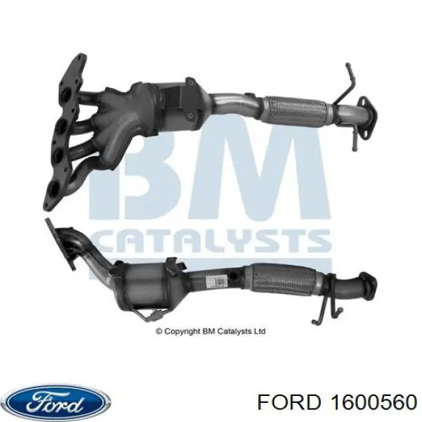 1892420 Ford Каталітичний нейтралізатор відпрацьованих газів