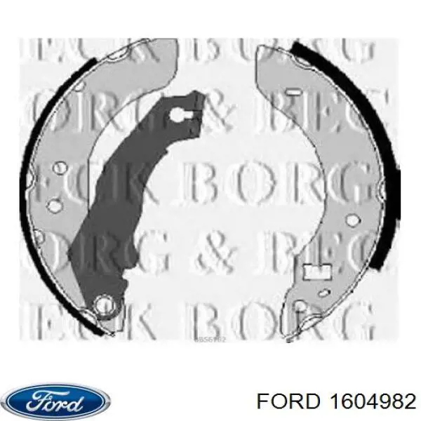 1604982 Ford колодки гальмові задні, барабанні