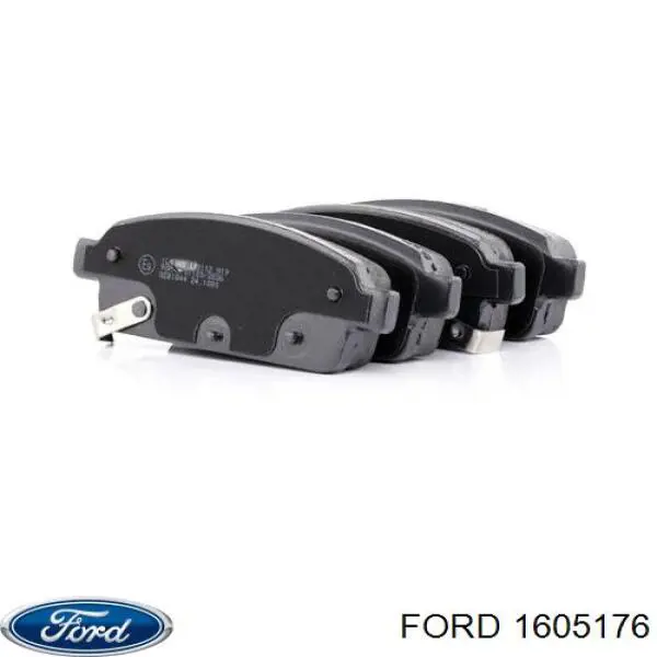 1605176 Ford Колодки гальмові задні, дискові