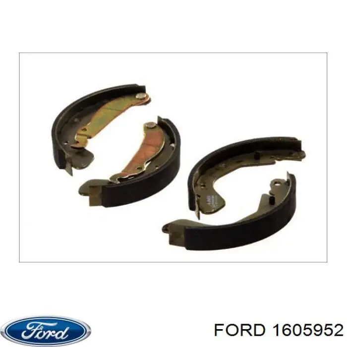 1605952 Ford колодки гальмові задні, барабанні