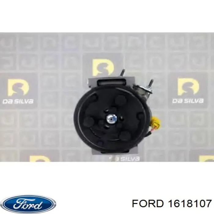 1618107 Ford Радіатор опалювача салону