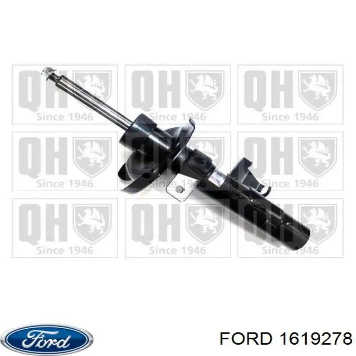 Купити 1619278 Ford Амортизатора передній лівий