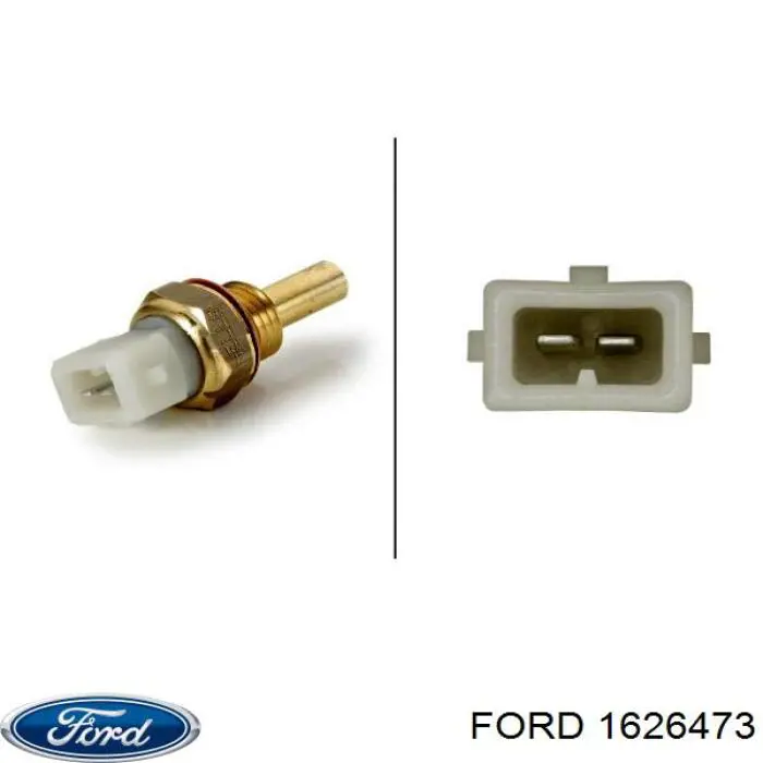 1626473 Ford Датчик температури охл.жідкості, на прилад