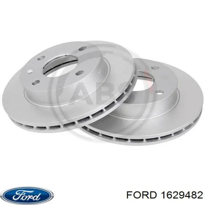Диск переднього гальма Ford 1629482 ціна, від 27.98 USD