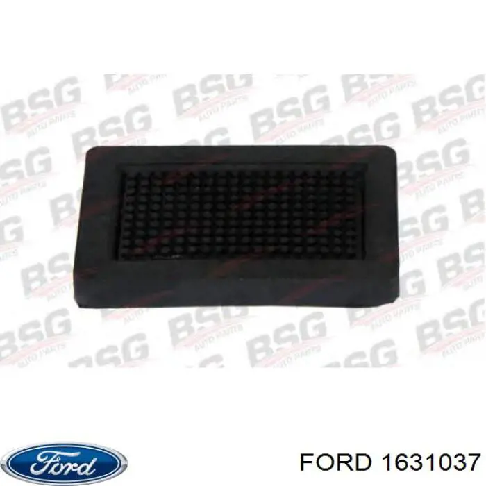 Купити 1631037 Ford Накладка педалі зчеплення