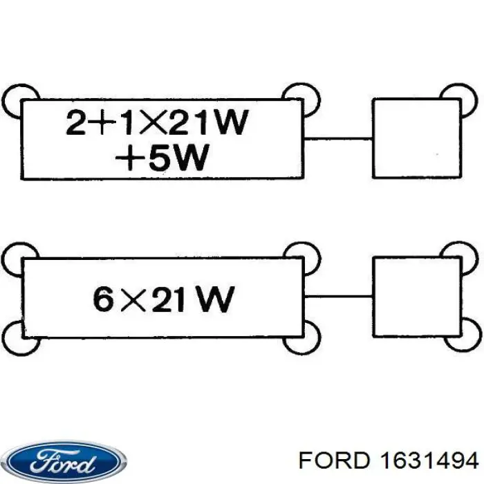 Купити 1631494 Ford Реле поворотів