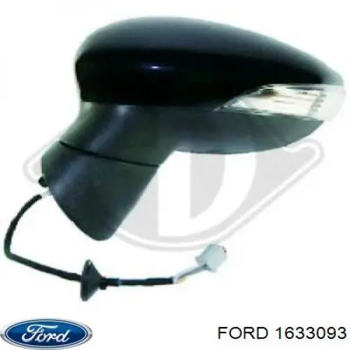 Накладка лівого бокового дзеркала Ford 1633093 ціна, від 7.47 USD