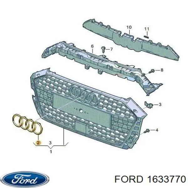 1633770 Ford Гідрокомпенсатор