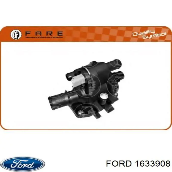 Купити 1633908 Ford Термостат в корпусі