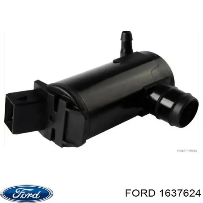 1637624 Ford Двигун омивача скла передній/задній