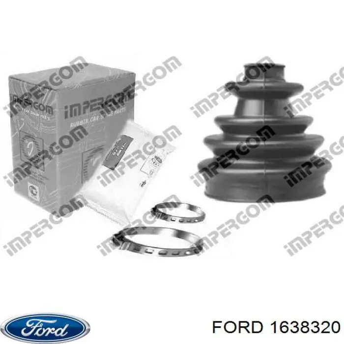 Пильник шарніра кутових швидкостей зовнішній передній Ford 1638320 ціна, від 5.59 USD
