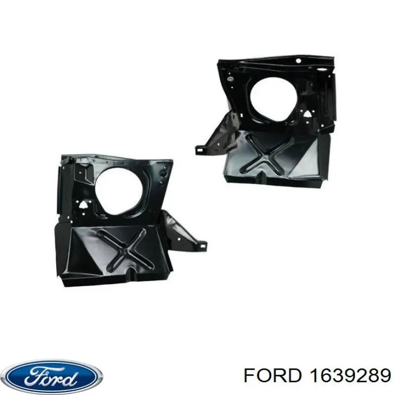 Супорт радіатора правий/монтажна панель кріплення фар Ford Transit (T) (Форд Транзіт)