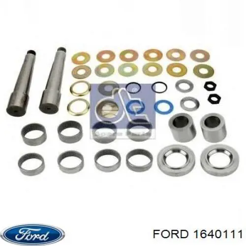 1640111 Ford Пружина підвіски задня